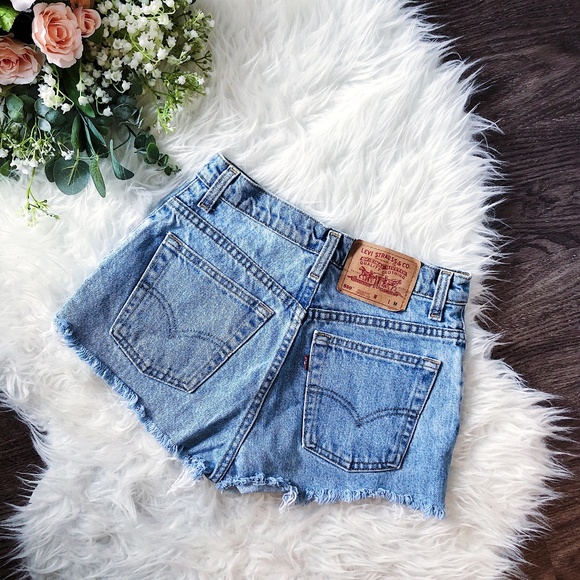 Levi's Pants - LEVI VINTAGE HIGHWAISTED DENIM SHORTS